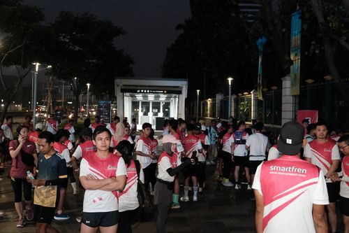 Race photo from Smartfren Run 2024 Vibes