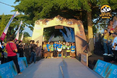 Race photo from Kelud Vertical Challenge 2024