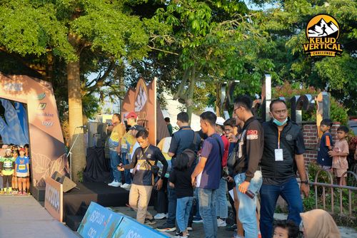 Race photo from Kelud Vertical Challenge 2024