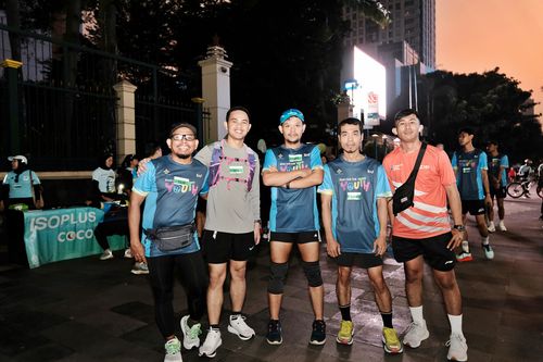 Race photo from Lari Bareng Yuk!