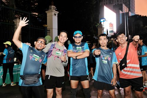 Race photo from Lari Bareng Yuk!