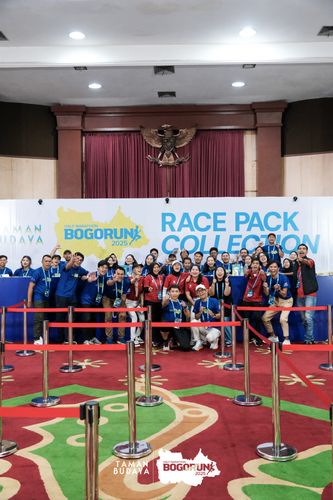 Race photo from Taman Budaya x BOGORUN 2025