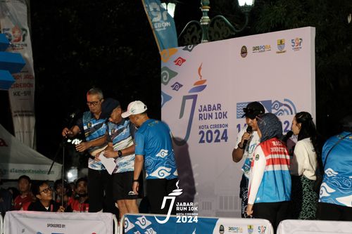 Race photo from Jabar Run 10K 2024