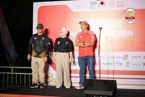 Race photo from Kediri Half Marathon 2025