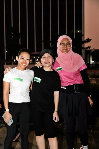 Race photo from Lari Bareng Yuk!