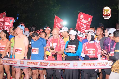 Race photo from Kediri Half Marathon 2025