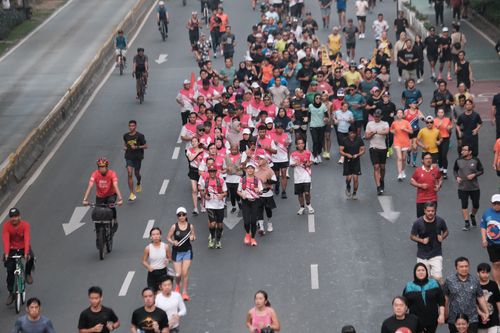 Race photo from Smartfren Run 2024 Vibes