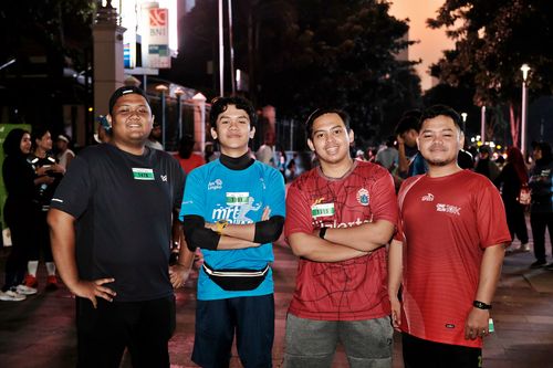 Race photo from Lari Bareng Yuk!