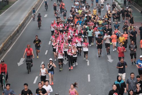 Race photo from Smartfren Run 2024 Vibes