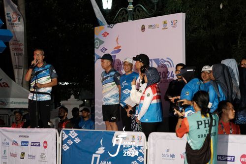 Race photo from Jabar Run 10K 2024