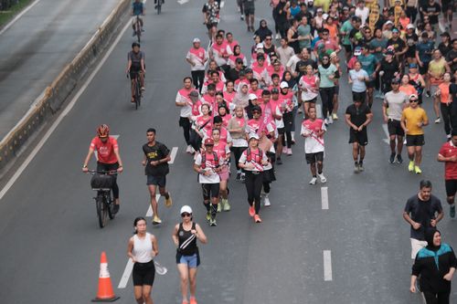Race photo from Smartfren Run 2024 Vibes
