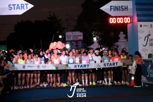 Race photo from Jabar Run 10K 2024