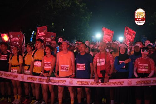 Race photo from Kediri Half Marathon 2025