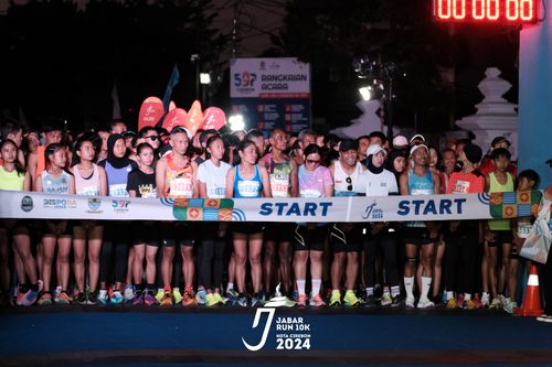 Race photo from Jabar Run 10K 2024