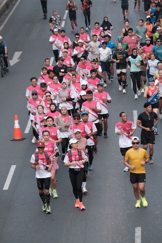 Race photo from Smartfren Run 2024 Vibes