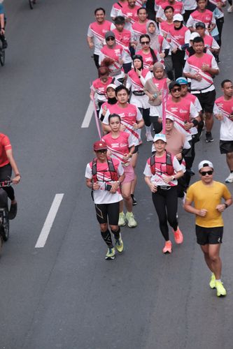 Race photo from Smartfren Run 2024 Vibes