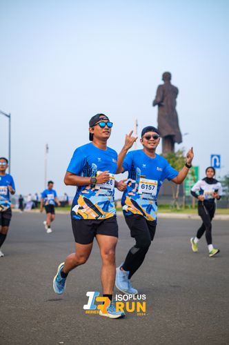 Race photo from ISOPlus Run 2024 Jakarta