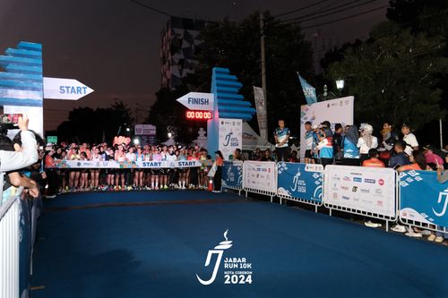 Race photo from Jabar Run 10K 2024