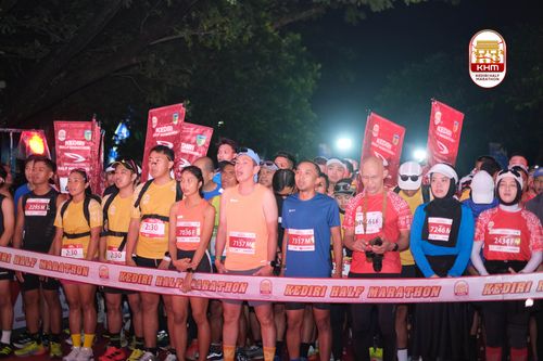 Race photo from Kediri Half Marathon 2025