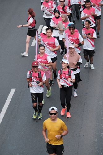 Race photo from Smartfren Run 2024 Vibes