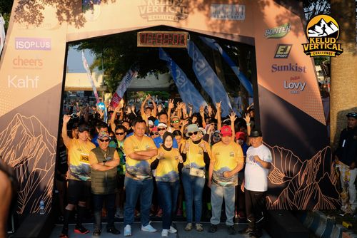 Race photo from Kelud Vertical Challenge 2024