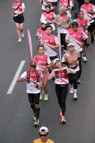 Race photo from Smartfren Run 2024 Vibes