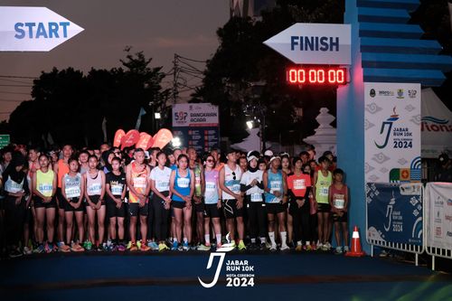 Race photo from Jabar Run 10K 2024