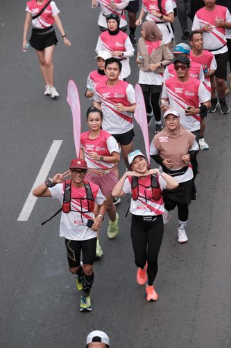 Race photo from Smartfren Run 2024 Vibes