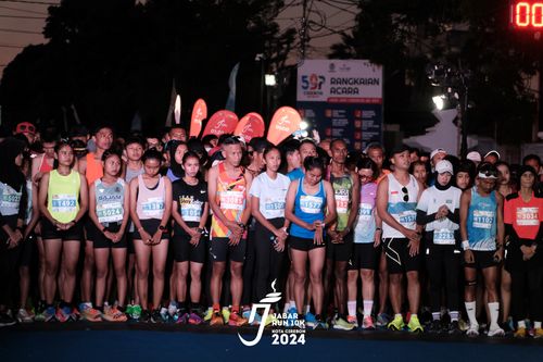 Race photo from Jabar Run 10K 2024