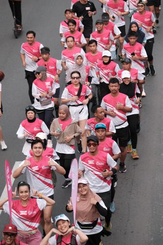 Race photo from Smartfren Run 2024 Vibes
