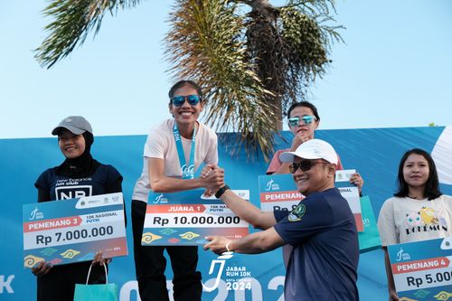 Race photo from Jabar Run 10K 2024