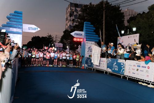 Race photo from Jabar Run 10K 2024