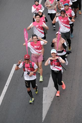 Race photo from Smartfren Run 2024 Vibes