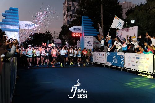 Race photo from Jabar Run 10K 2024