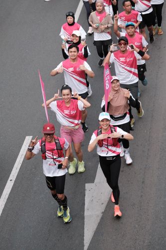 Race photo from Smartfren Run 2024 Vibes