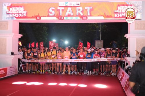 Race photo from Kediri Half Marathon 2025