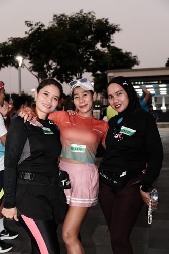 Race photo from Lari Bareng Yuk!