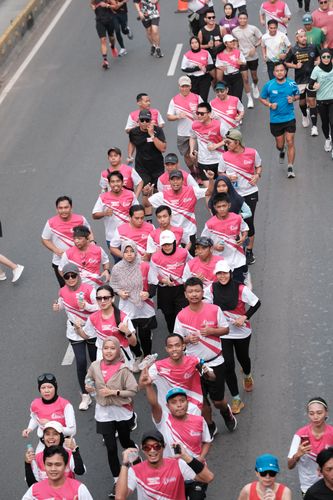 Race photo from Smartfren Run 2024 Vibes