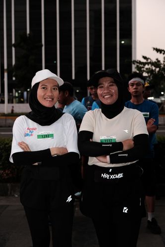 Race photo from Lari Bareng Yuk!