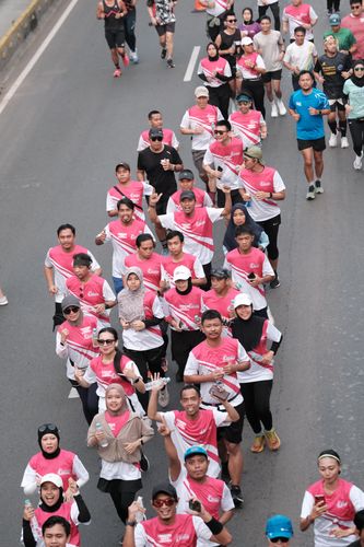 Race photo from Smartfren Run 2024 Vibes