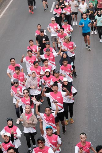 Race photo from Smartfren Run 2024 Vibes