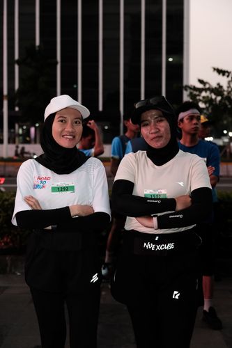 Race photo from Lari Bareng Yuk!