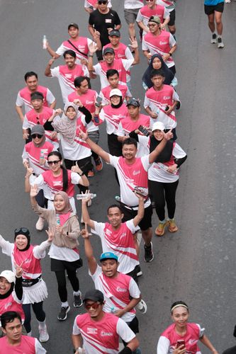 Race photo from Smartfren Run 2024 Vibes
