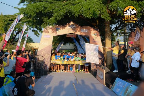 Race photo from Kelud Vertical Challenge 2024