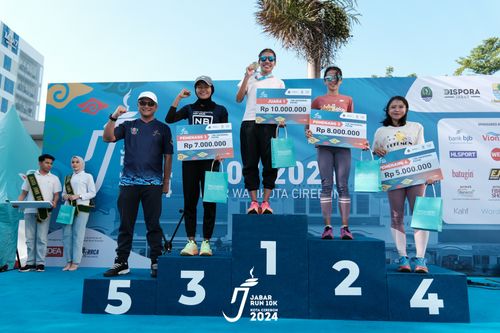Race photo from Jabar Run 10K 2024