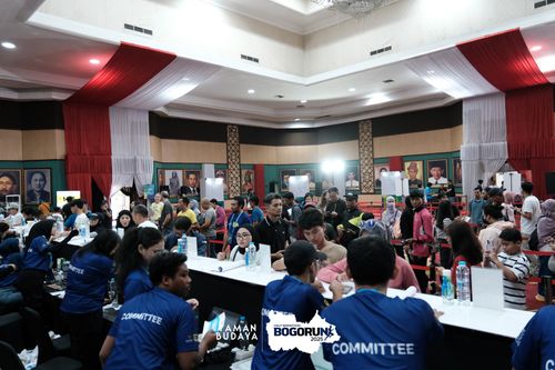 Race photo from Taman Budaya x BOGORUN 2025