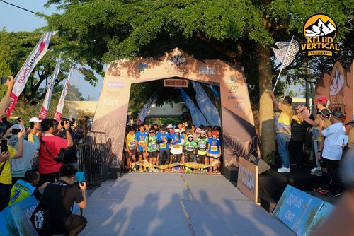 Race photo from Kelud Vertical Challenge 2024