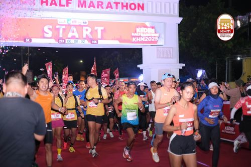 Race photo from Kediri Half Marathon 2025