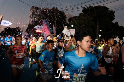 Race photo from Jabar Run 10K 2024