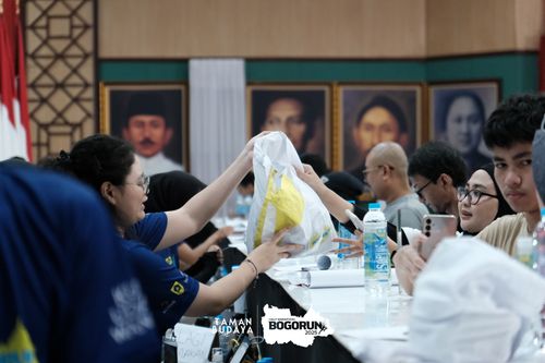 Race photo from Taman Budaya x BOGORUN 2025